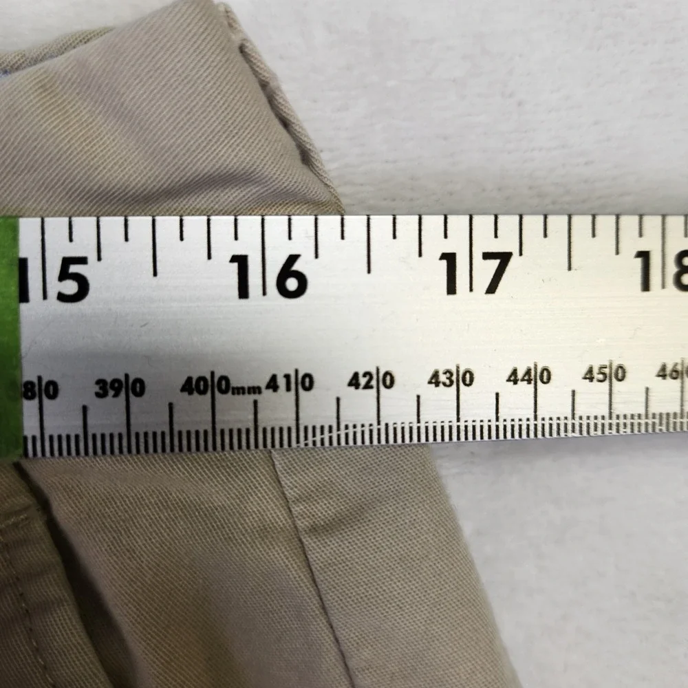 Mens J. Crew Chino Pants Tan Straight Fit Casual Dress Khaki‎ W34 L30